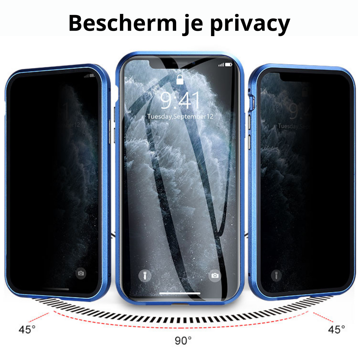 SpyCover™ | Magnetische Privacy Hoesje Voor je Iphone